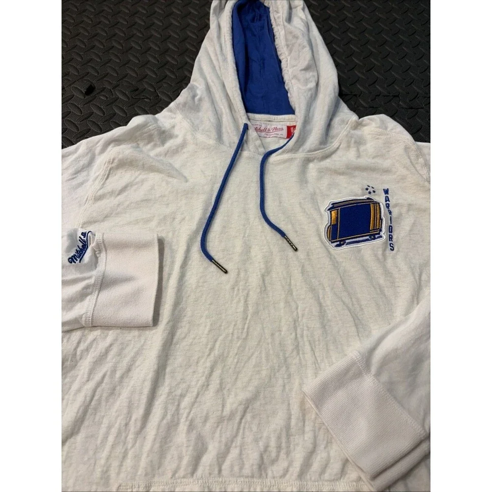 Nba Mitchell & Ness Golden State Warriors Pullover Hoodie Men’s XL Rare Curry